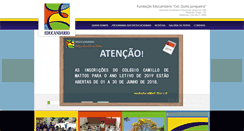 Desktop Screenshot of educandariorp.com.br