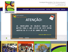 Tablet Screenshot of educandariorp.com.br